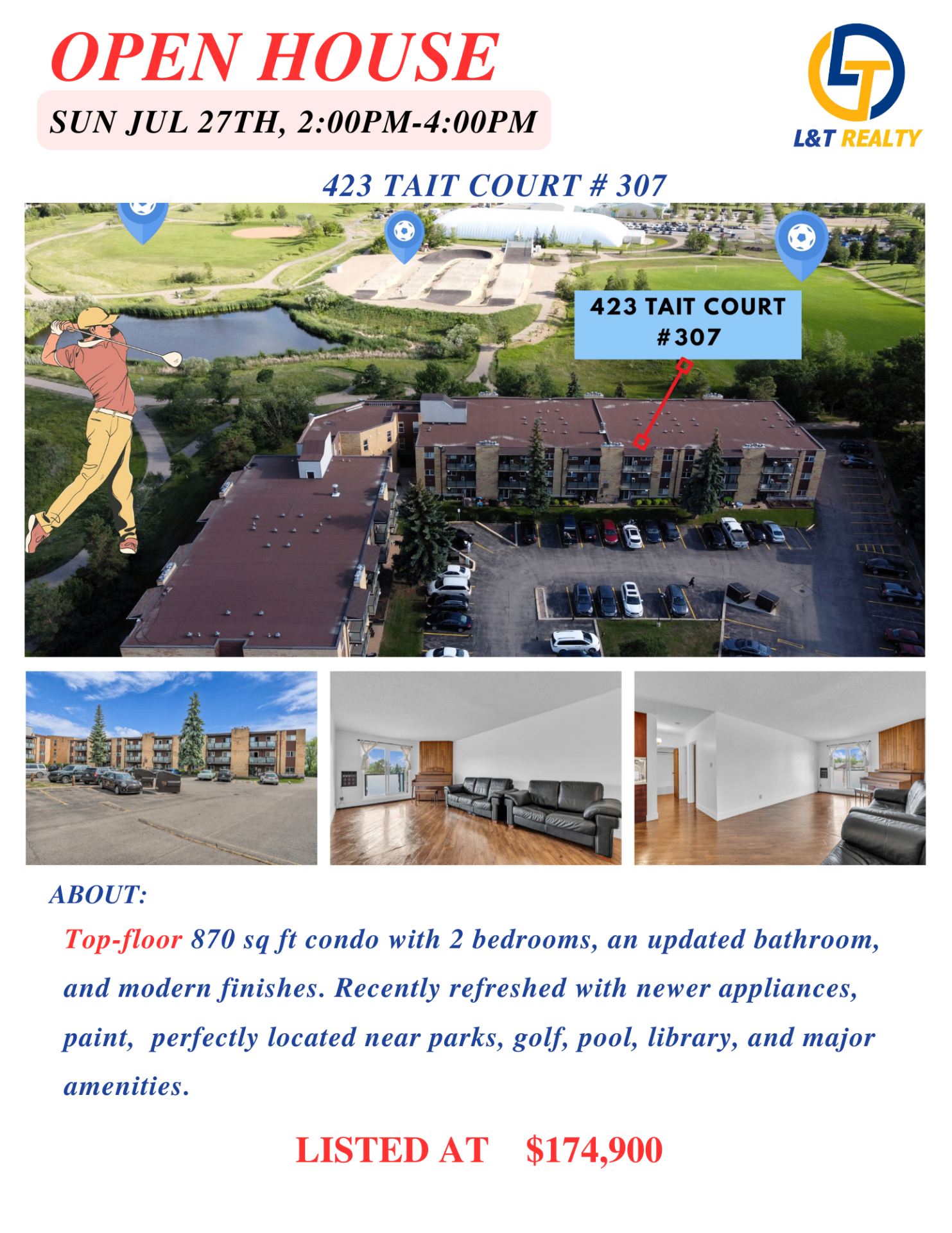 OPEN HOUSE 一下午看遍四套！本周日（7月27日下午）Tait Court公寓联合开放日!——林与唐地产 - 9